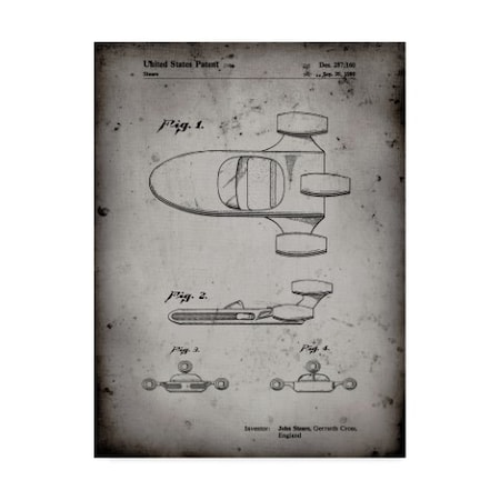 Cole Borders 'Star Wars X 34 Land Speeder' Canvas Art,24x32